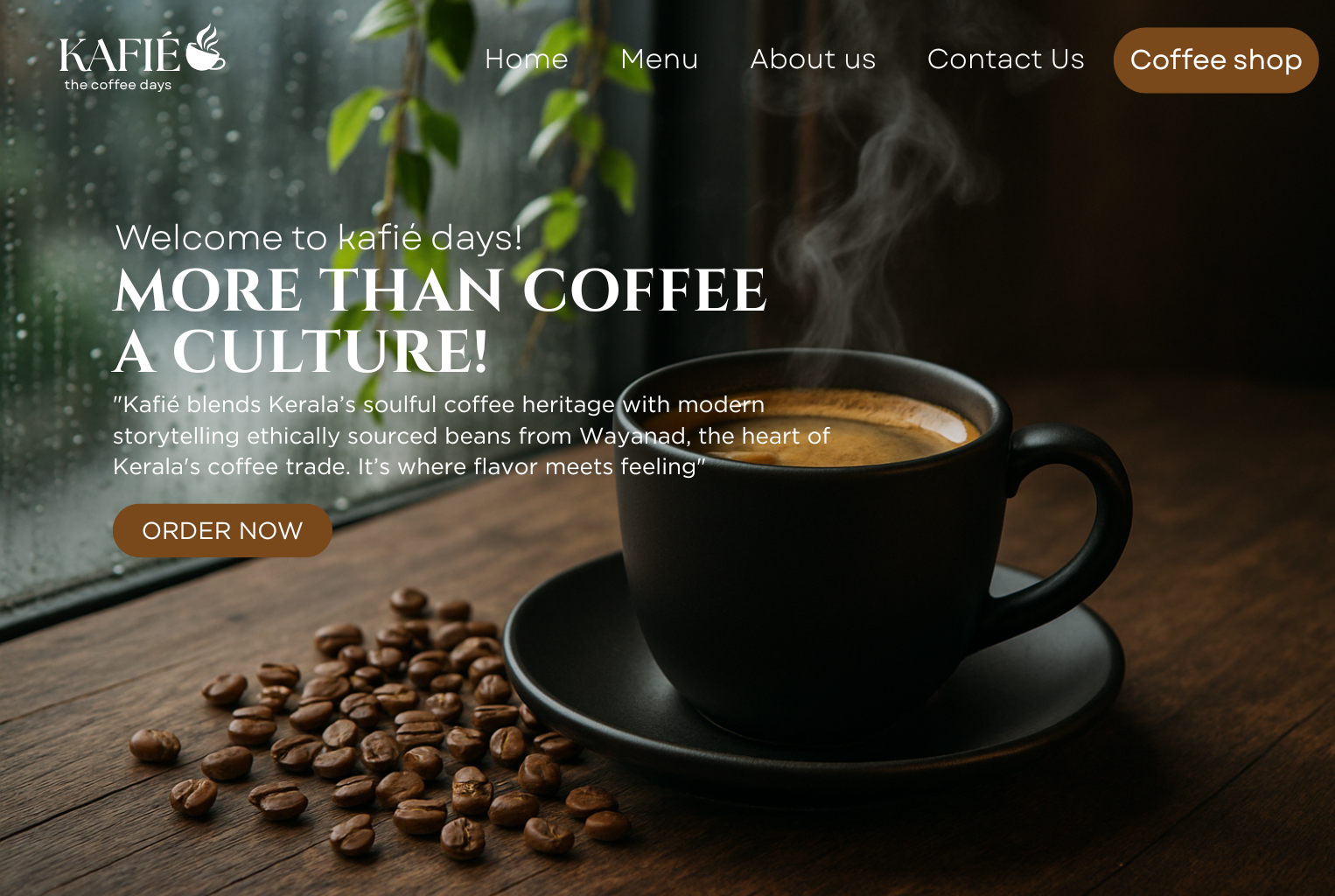 KAFIE landing page - Best Digital Marketing Analyst in Calicut